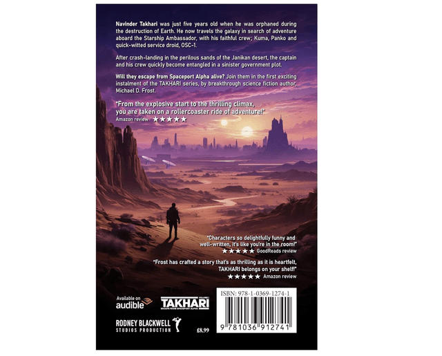 Escape from Spaceport Alpha (Takhari Vol. 1) Paperback